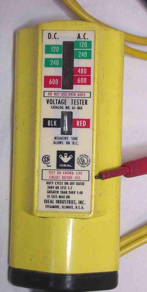Ideal Industries Volts Tester